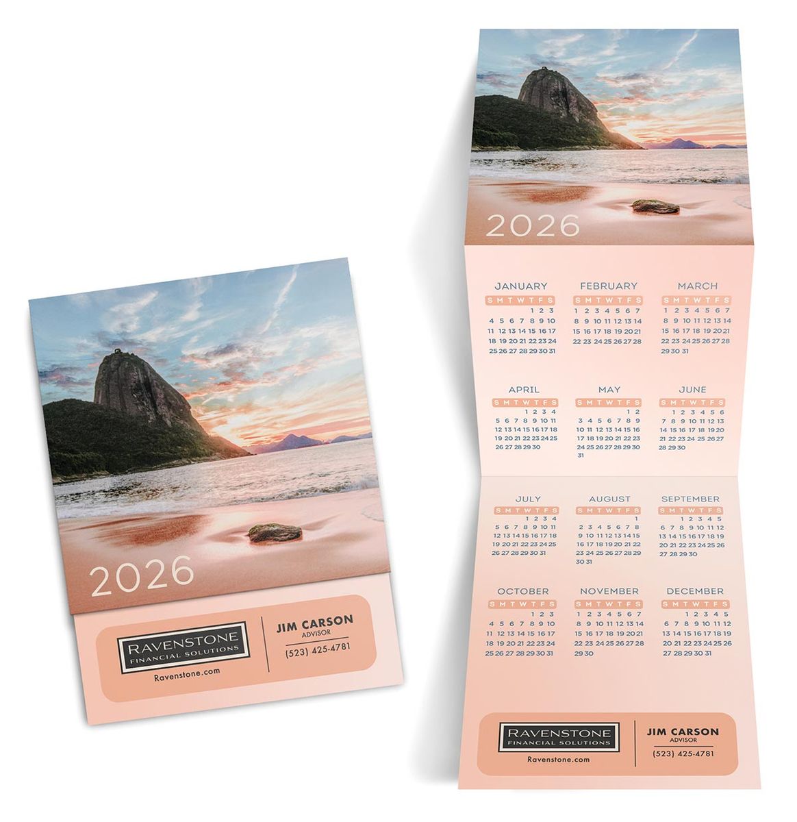 Custom Imprinted Tri-Fold Calendar Custom Imprinted Tri-Fold Calendar