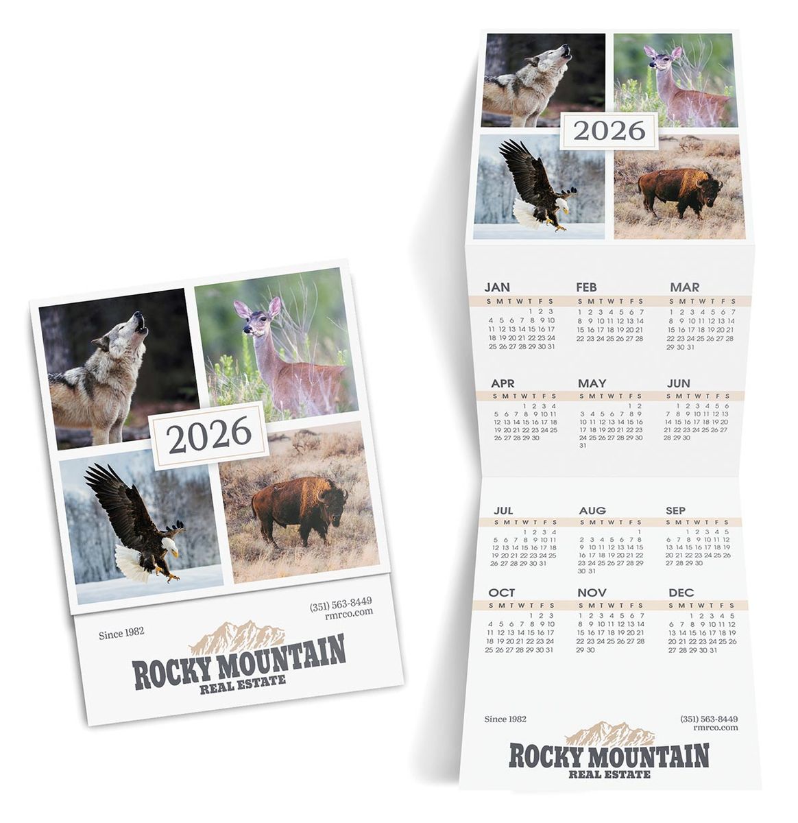 Custom Imprinted Tri-Fold Calendar Custom Imprinted Tri-Fold Calendar