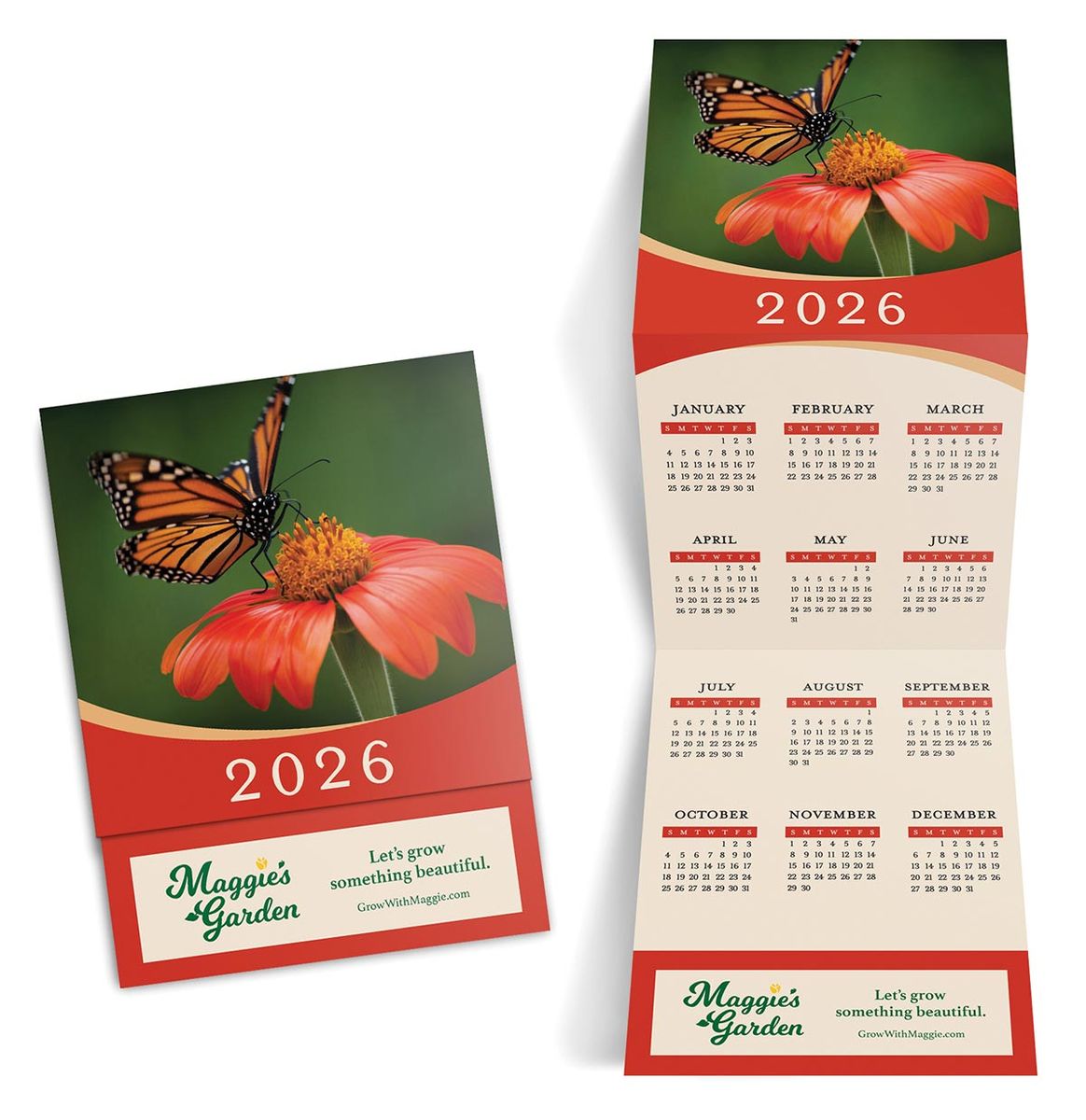 Custom Imprinted Tri-Fold Calendar Custom Imprinted Tri-Fold Calendar