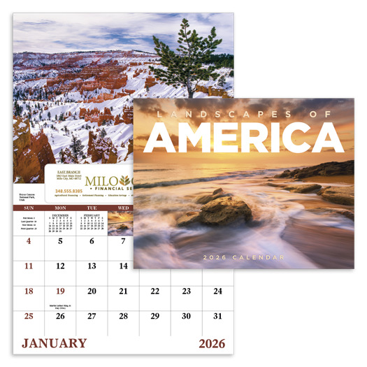 Custom Imprinted Window Calendar Custom Imprinted Window Calendar