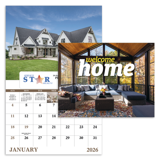 Custom Imprinted Window Calendar Custom Imprinted Window Calendar