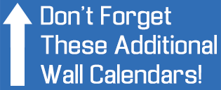 Don't Forget About All of These Calendars As Well Don't Forget About All of These Calendars As Well
