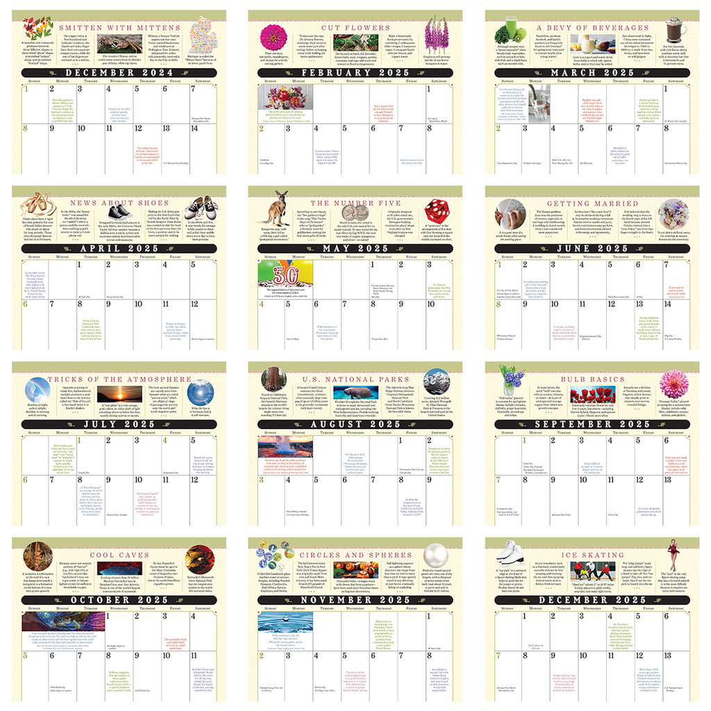 Custom Imprinted Calendar OFA Everyday Advice Promotional Calendar on OFA Everyday Advice