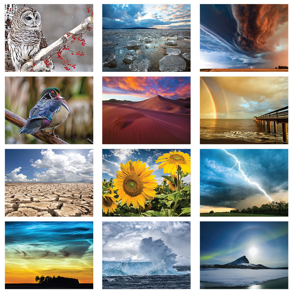 Custom Imprinted Calendar OFA Weather Promotional Calendar on OFA Weather