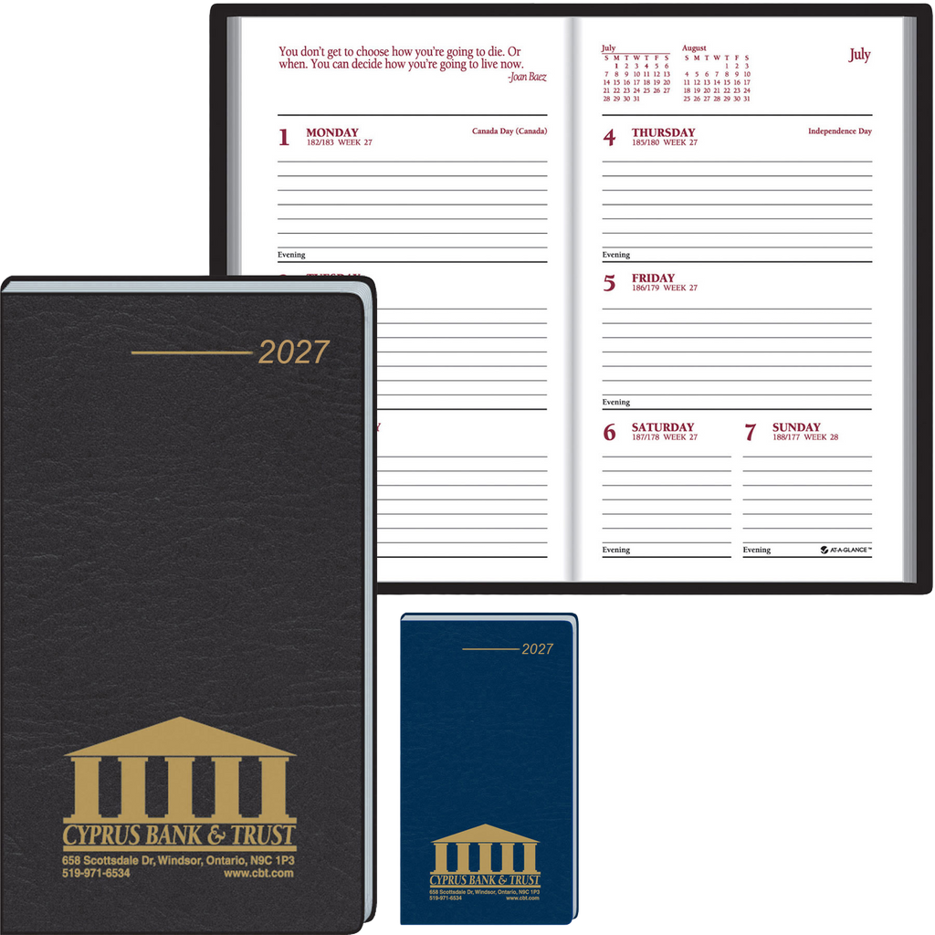 Custom Imprinted Pocket Planner