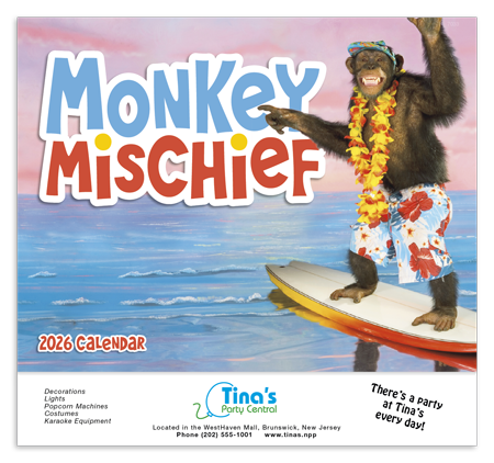 Monkey Mischief Calendar