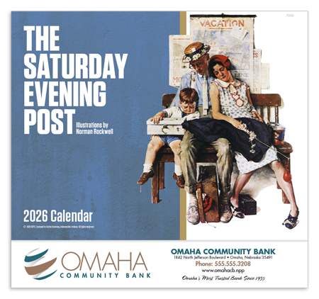 Saturday Evening Post - Norman Rockwell Calendar