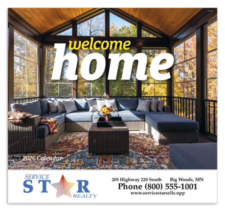 Welcome Home Calendar