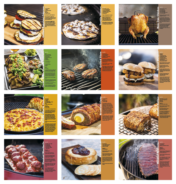Click to Enlarge Monthly Images- Grilling #7262 Custom Imprinted Calendar - Grilling #7262