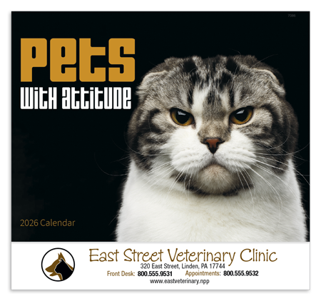 Pets with Attitude Calendar