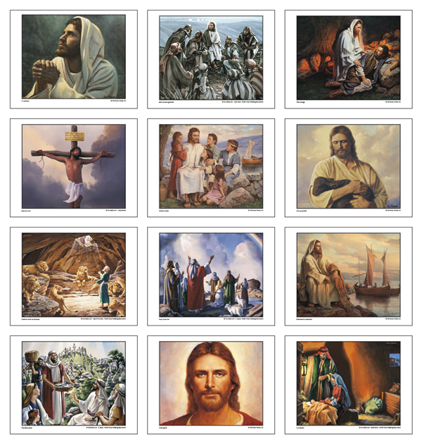 Click to Enlarge Monthly Images- Regalo de Dios #7295 Custom Imprinted Calendar - Regalo de Dios #7295