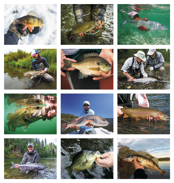 Click to Enlarge Monthly Images- Fishing Guide #817 Custom Imprinted Calendar - Fishing Guide #817