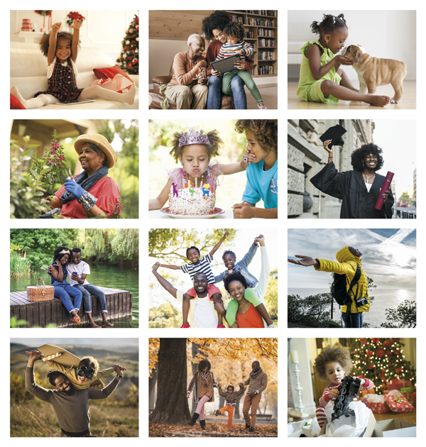 Click to Enlarge Monthly Images- Everyday Celebrations #835 Custom Imprinted Calendar - Everyday Celebrations #835