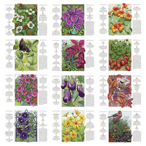 Promotional Calendar on OFA Gardening