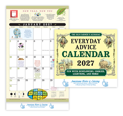 Custom Imprinted Calendar OFA Everyday Advice